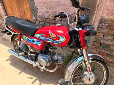 Honda CD70 Model 2024