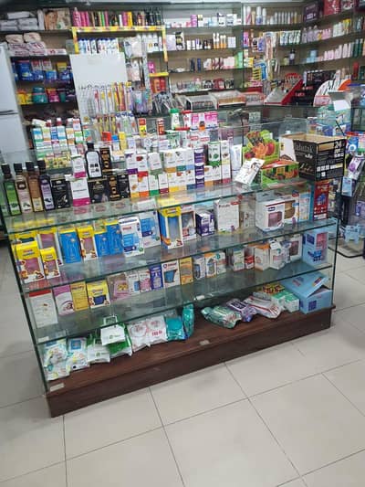 Glass Display Counter