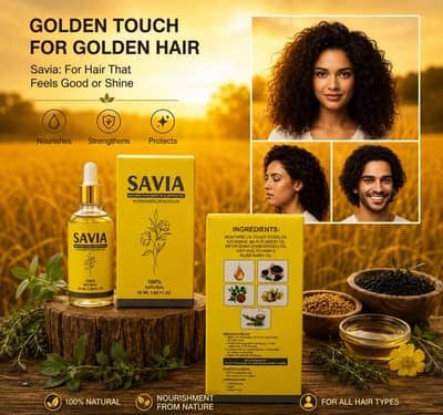 SAVIA Hair Growth & Shine Oil