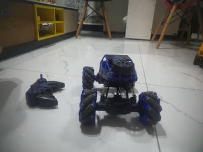 High-Speed 4x4 Off-Road RC Monster Truck – Rechargeable Remote Control