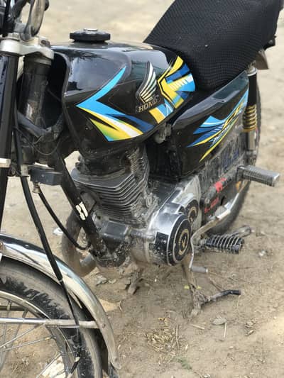 Honda cg 125 2008by 2010 model