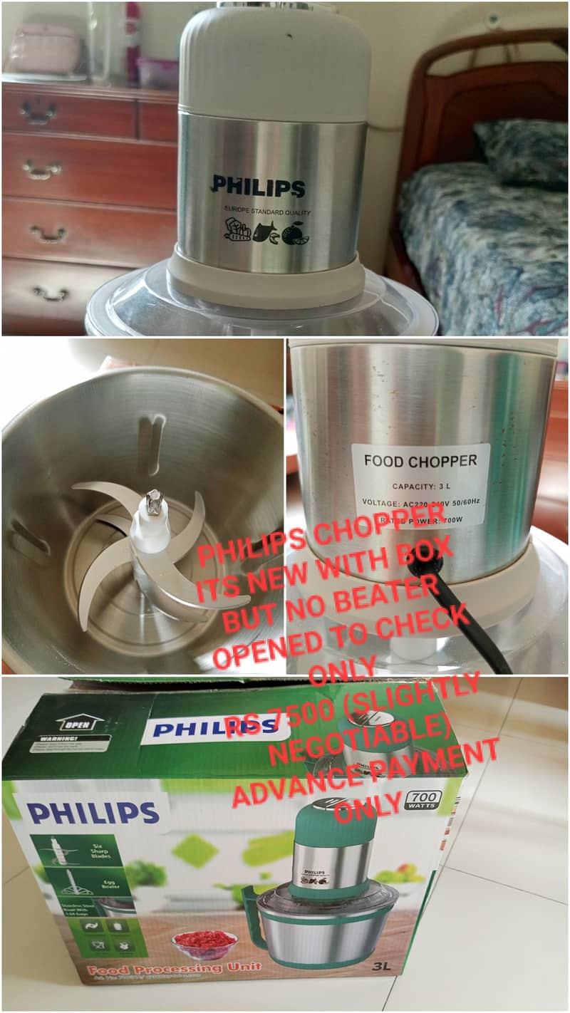 PHILIPS CHOPPER 0