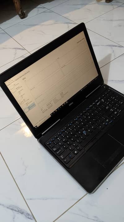 DELL Precision 7510 | 4GB dedicated GPU | 15 inch workstation for sell