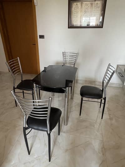 Glass Dining Table