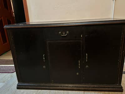 Wooden sideboard