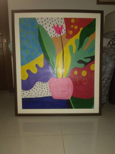 hand made abstract art