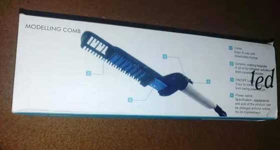 ELECTRIC HAIR STRAIGHTENER FOR MEN AND WOMEN BOTH.
