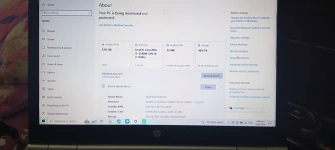 Hp Elite book 8470p