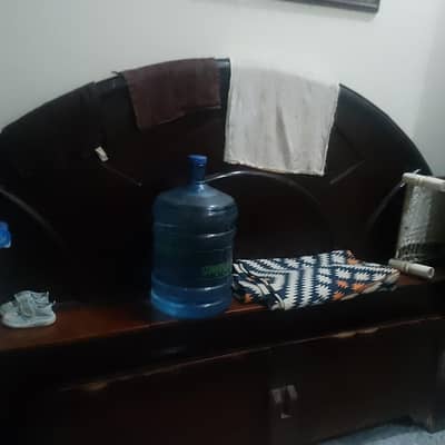 wooden bed pure wood