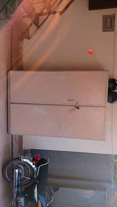 7 foot White shesham wooden cupboard with 5compartments, 5foot wide7