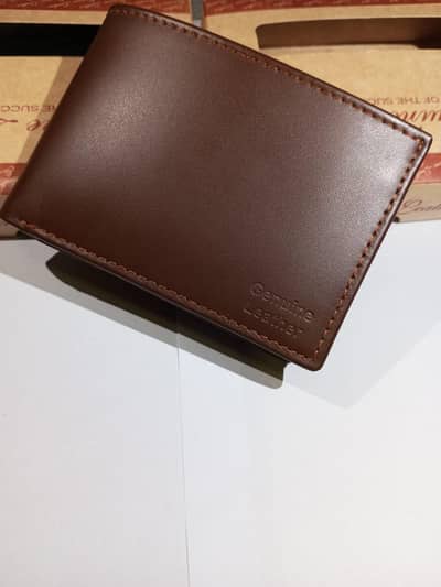 Dark Brown Cow Leather Wallet