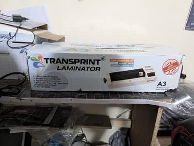 transprint a3 laminator new