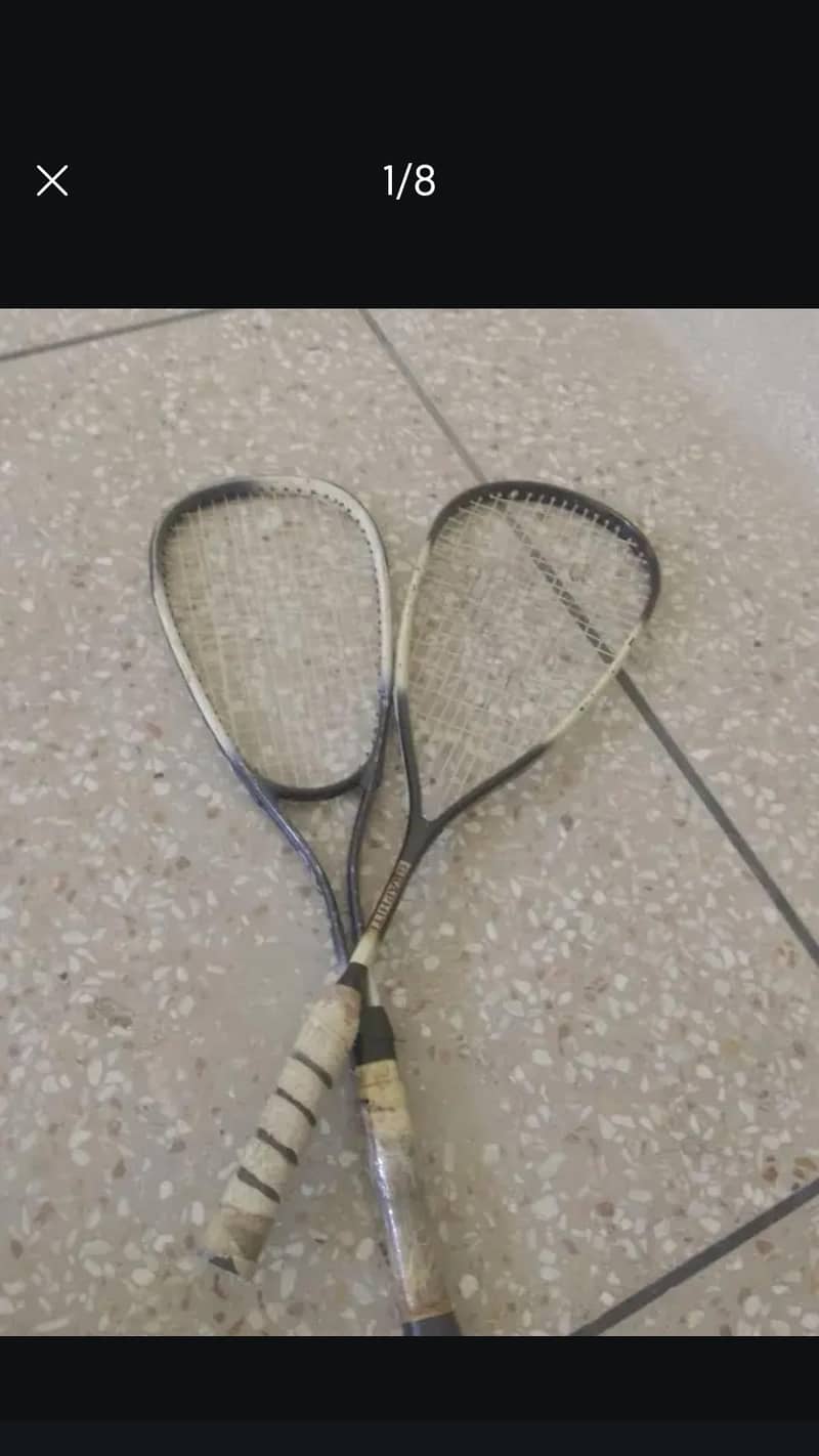 squash racket pair 1