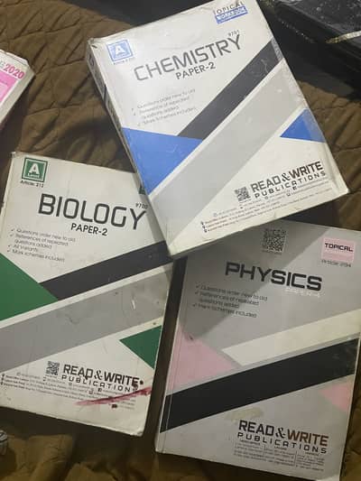 A level and O level books