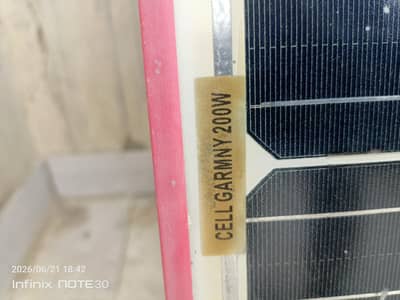 Honda 200w solar panal cell gefman