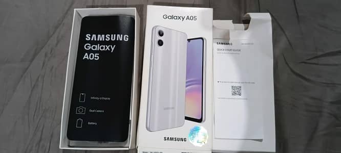 Samsung A05 10/10 condition pta approved with box