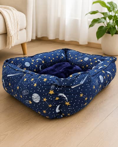 Luxury Ultra-Soft Imported Pet Bed for Cats & Small Dogs