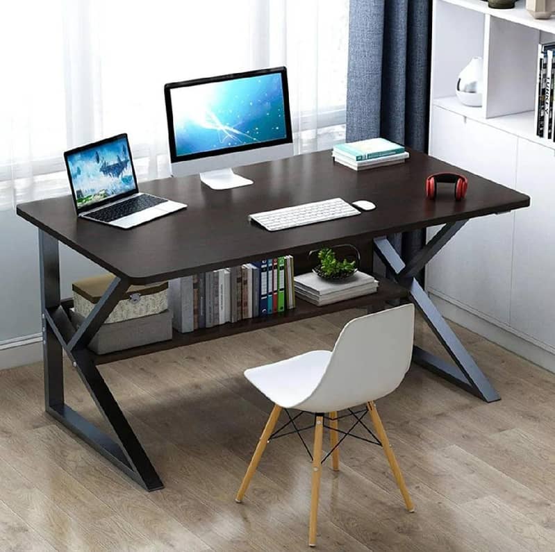 Office Table with Bookshelf/ Study Table/ Computer Table/ LaptopTable 1