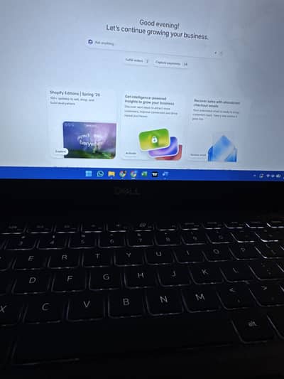 Shopify website development or handling