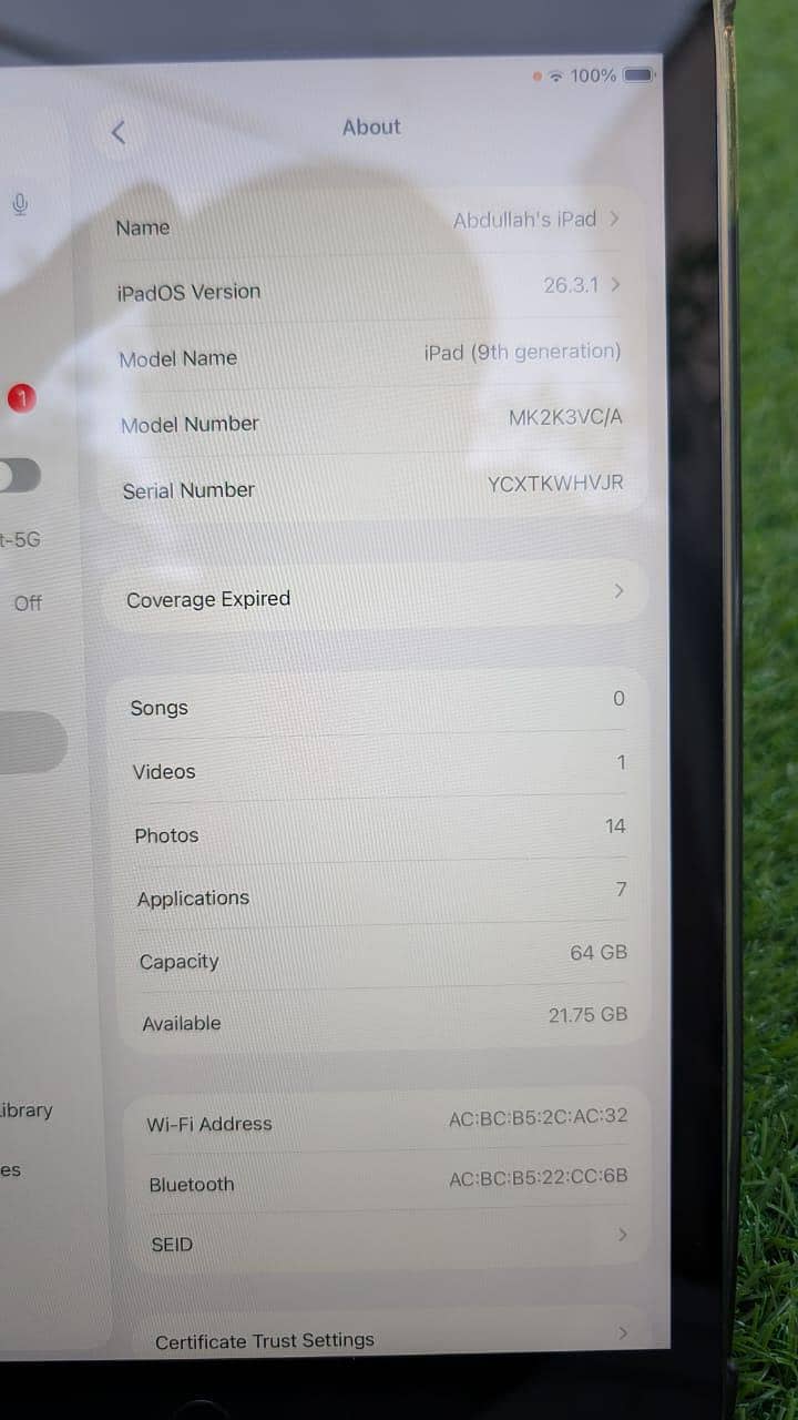 iPad 9 generation 64gb 6