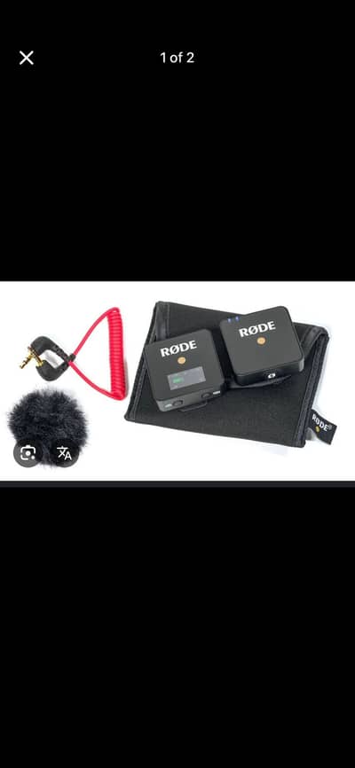 Rode wireless microphone almost new