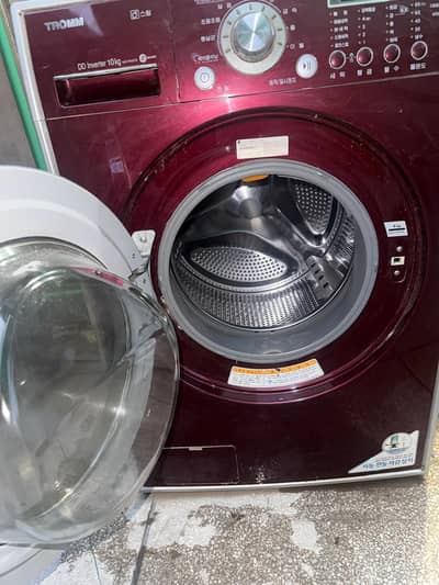 LG TROMM Washer Dryer Korea Import Fully Automatic Machine|