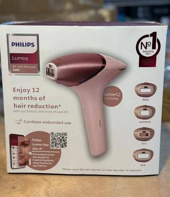 Philips Lumea IPL Laser Gun Hair Removal Device 9900 Series