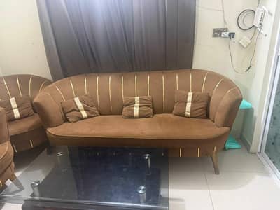 7 seater sofas set like new