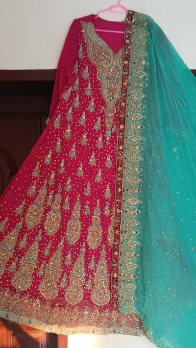 Wedding Bridal Maxi with Artificial Set