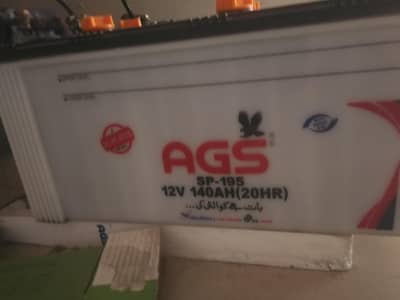 2x AGS batteries 140AH 23 plate
