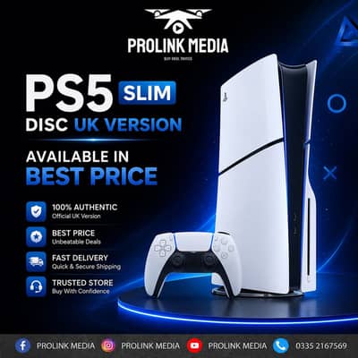 BRAND NEW PS5 slim disc edition