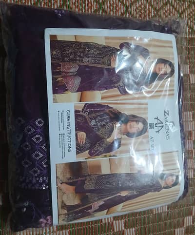 fancy 3 piece full embroidery suit