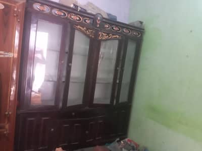 used showcase is for sale.