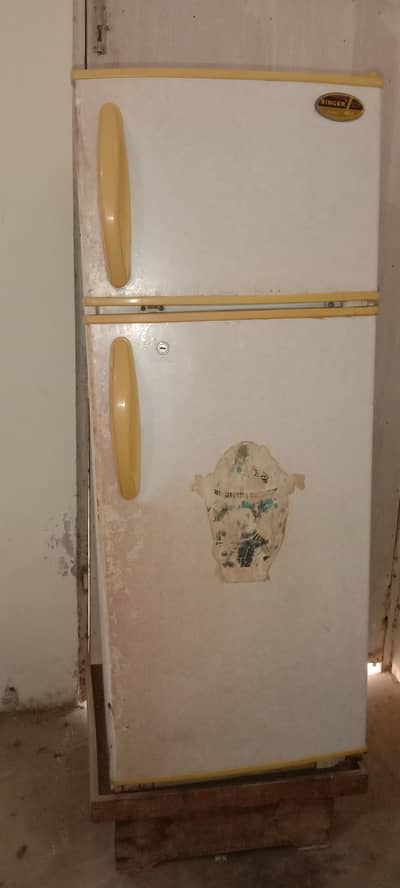 Singer Double Door Fridge for Sale – Gas Nahi Hai – As Is Condition