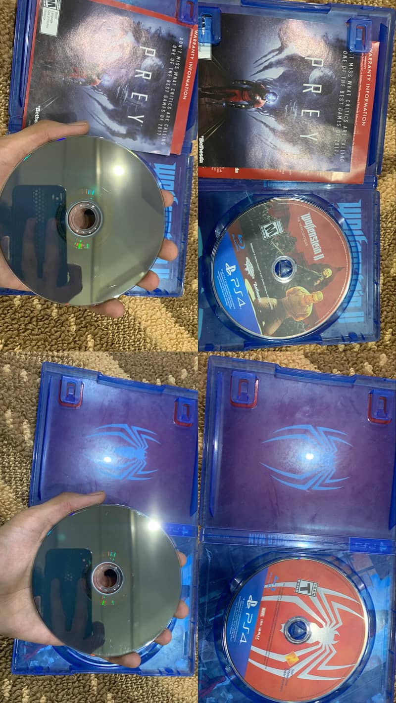 Playstation 4/controllers/CDs 7