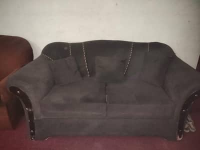 Grey Color 2 Seater Sofa