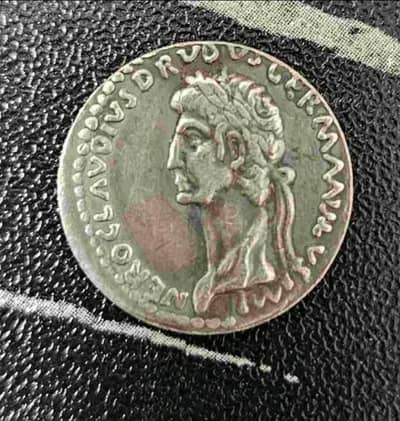 Ancient Indo Greece Old Coin | Antique Indo Roman Empire Rare Coin |