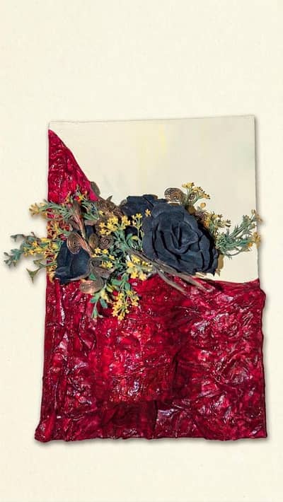 Elegance in Bloom / Hand made Painting