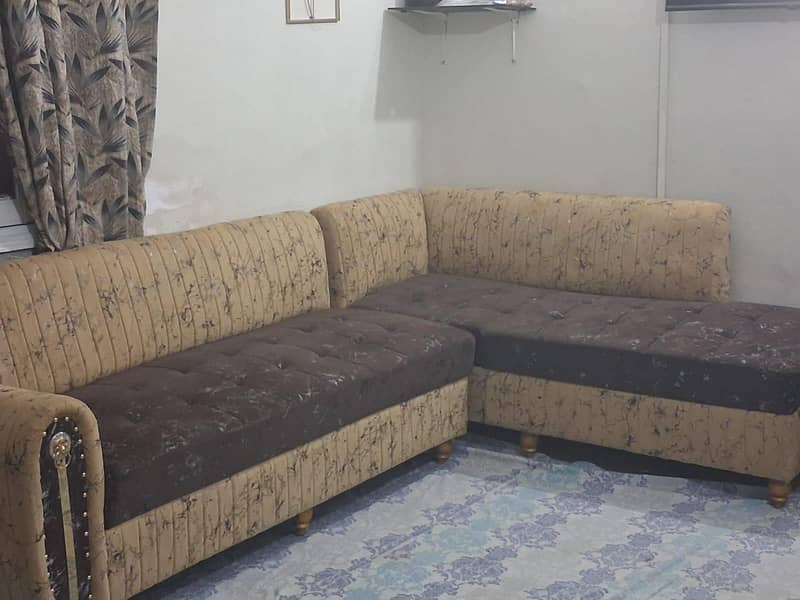 L shape sofa set new 0