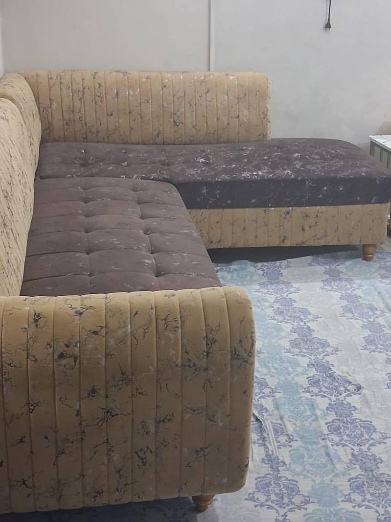 L shape sofa set new 1