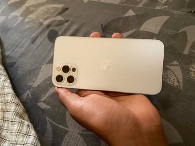 Apple iPhone 12 Pro  water pack jv 128 gb white colour