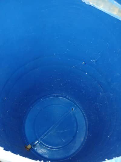 plastic drum