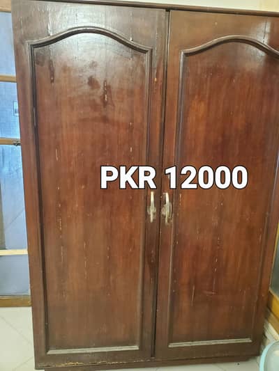 Wooden Brown Wardrobe 2 door and 3 door | Good Condition