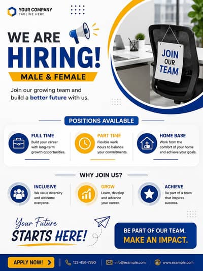 Hiring Now in Lahore