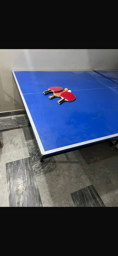 Table tennis almost new