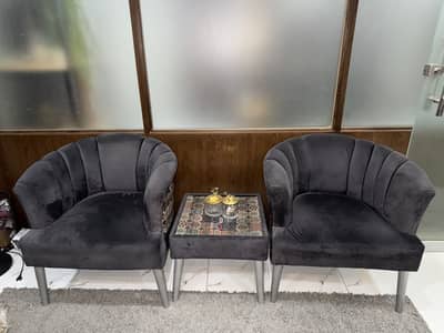Modern 2-Seater Lounge Sofa set - Excellent condition