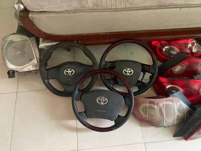 Toyota mark x orignal wooden steering