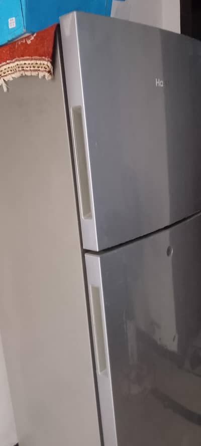 Haier Double Door Refrigerator - Good Condition (Gas Required)