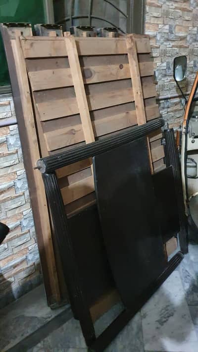 Bunk Bed with stair Wooden body