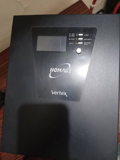 Homage ups Hvs 1214 SCC  MPPT solar supported single bettry (12v)